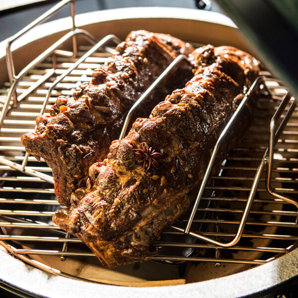 Spareribs vom Big Green Egg