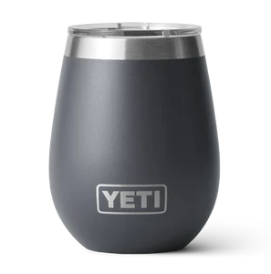 10 Oz Wine Tumbler Charcoal