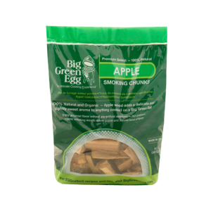 Apfelholz-Chunks für Big Green Egg – aromatische Räucherhölzer für fruchtiges BBQ-Aroma