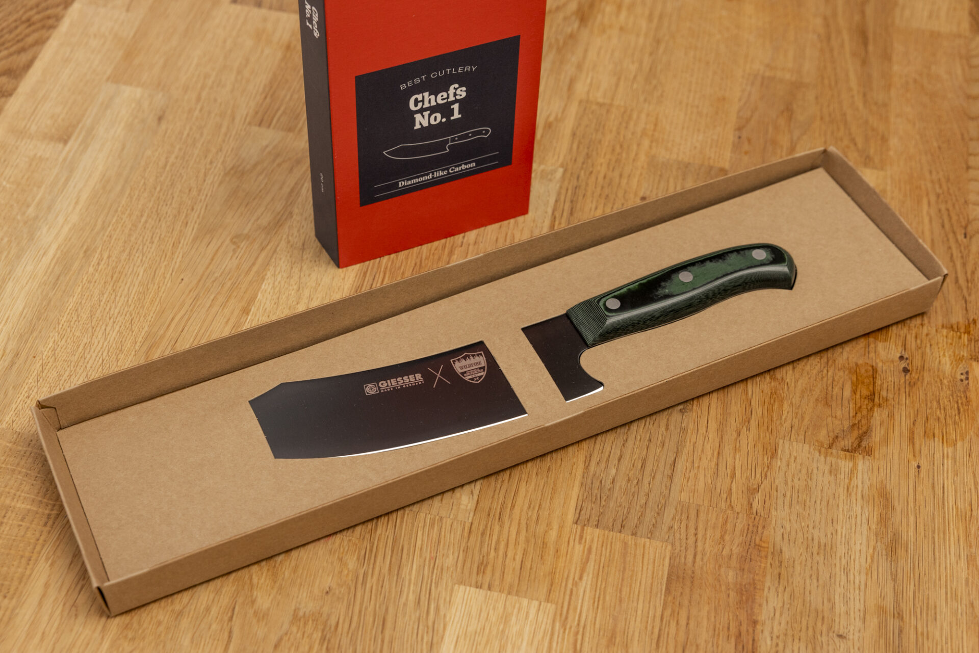 CHEF Messer von Giesser in der Verpackung